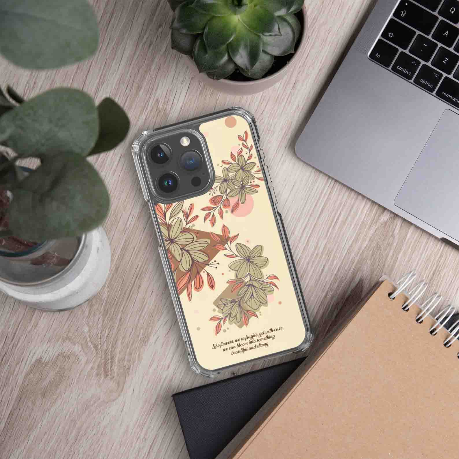 Flower and Life Clear Case for iPhone